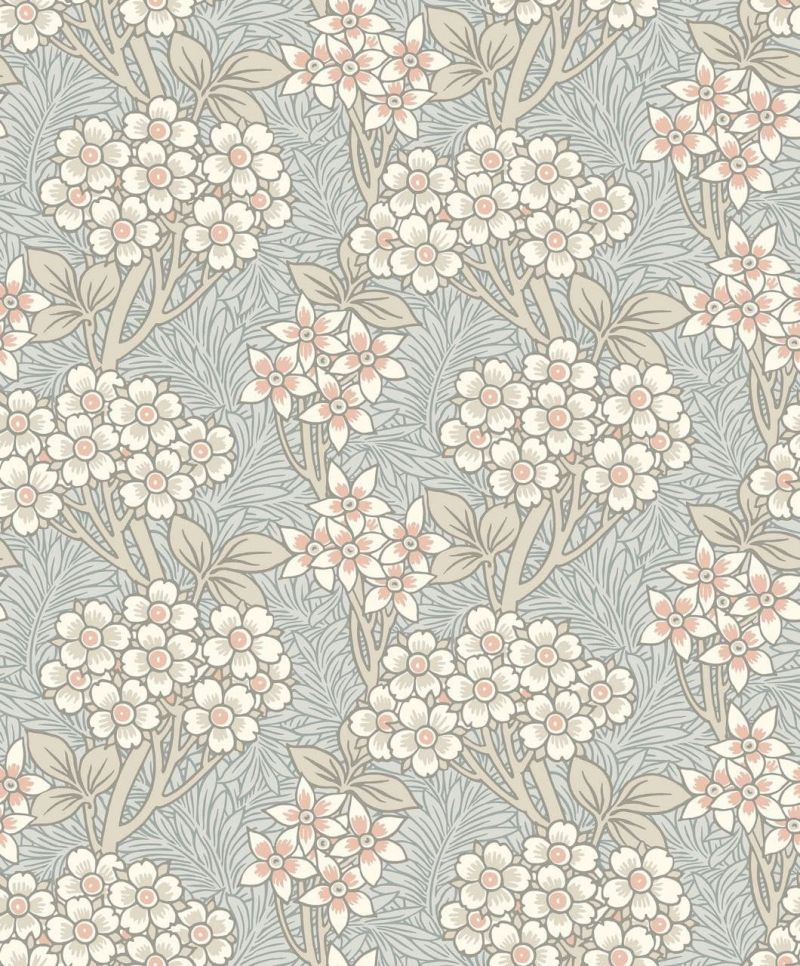 Arts & Crafts Wallpaper Page 31 ET12016 Floral Vine By Seabrook Designs For Galerie