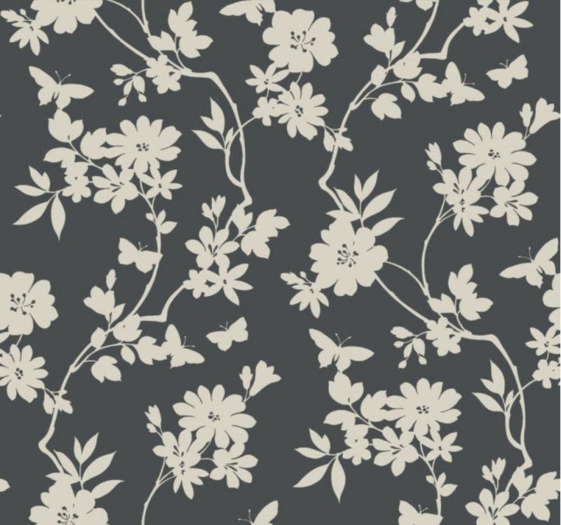 Candice Olson After Eight Wallpaper Flutter Vine DT5025 By York For Dixons