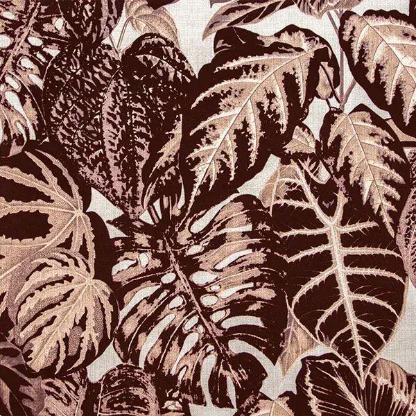 Feel Elephant Leaf Red Flock Wallpaper Page 14 81265 By Hohenberger For Galerie