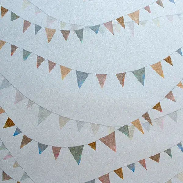 Great Kids Garland Light Blue Wallpaper 26824 By Hohenberger For Galerie