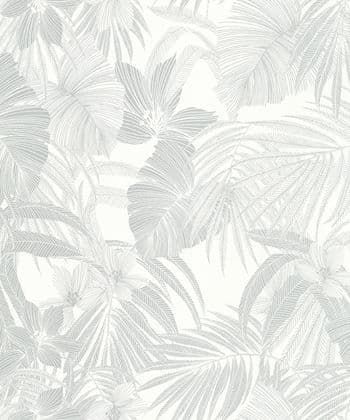 Nomad Wallpaper Joelle White A51303 By Grandeco Life
