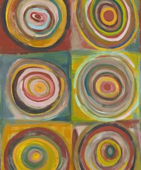 Composition A Tribute To Kandinsky Wallpaper 24000 Composizione By JV Janelli E Volpi For Dixons