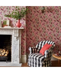 V&A II Kilburn's Maze Blush Pink Wallpaper 24