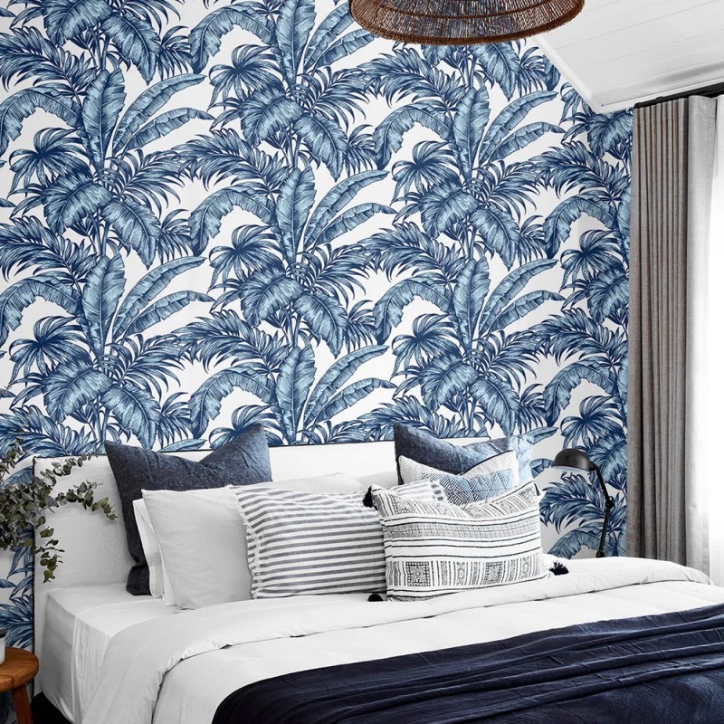 NextWall Peel & Stick Palm Jungle Wallpaper N