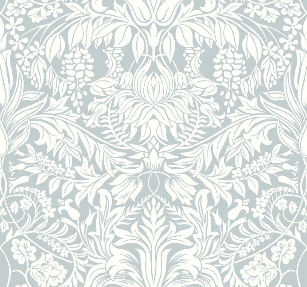 Arts & Crafts Ronald Redding Designs Wallpaper Lockwood Damask AC9192 By York For Dixons