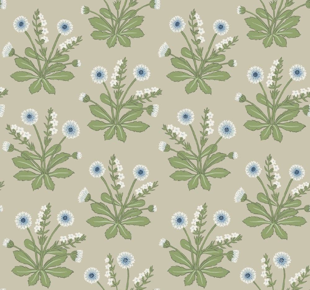 Arts & Crafts Ronald Redding Designs Wallpaper Meadow Flowers AC9154 By York For Dixons