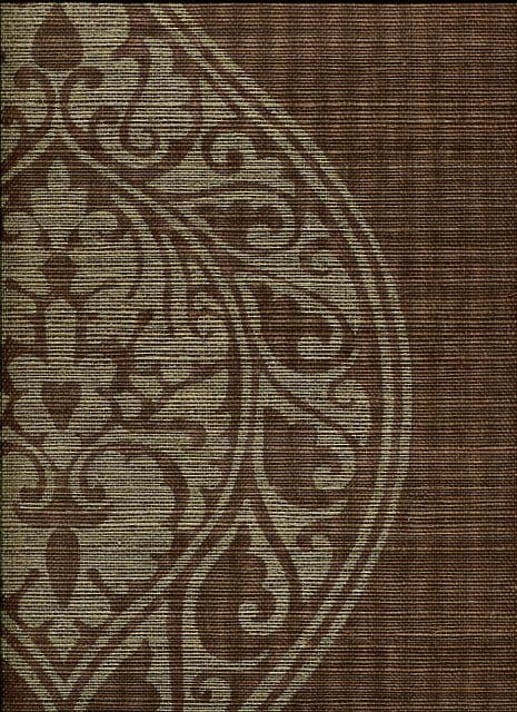Ascot Grasscloth Wallpaper CB12407 By Carl Robinson For Galerie