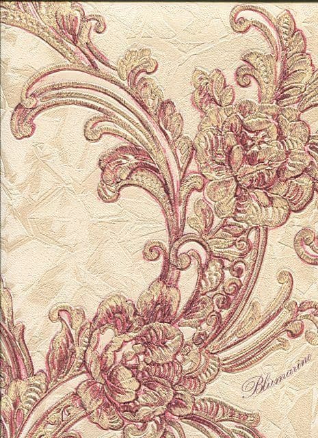 Blumarine Home Collection No. 2 Wallpaper BM25076 By Emiliana For Colemans