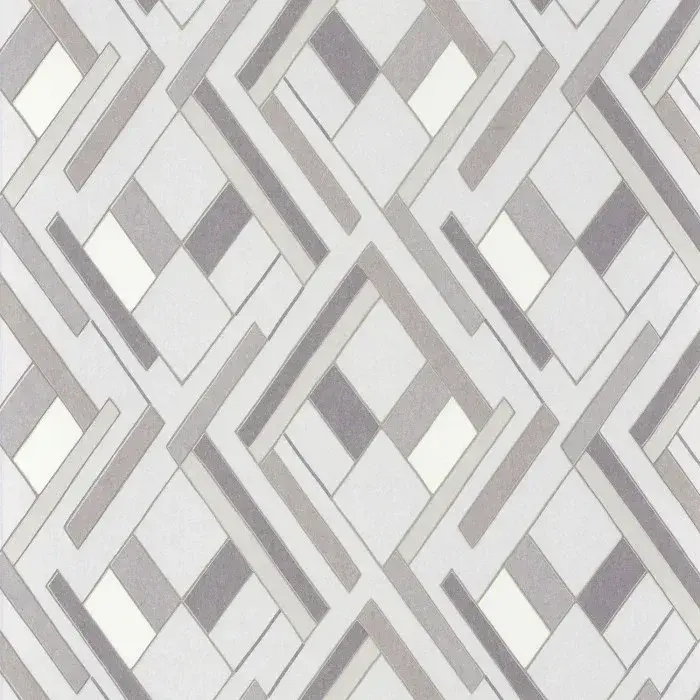 Delta Wallpaper Shapes Blanc 74632140 or 7463 21 40 By Casamance