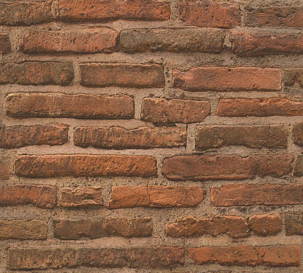 Elements Stone Brick Wallpaper 30747-1 By A S Creation