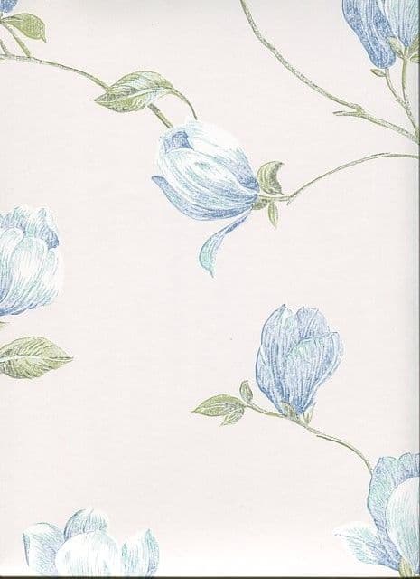 English Florals Wallpaper G34325 By Galerie