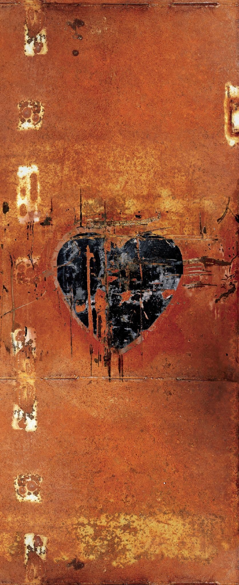 Grunge Wallpaper Mural Heart G45285 By Galerie