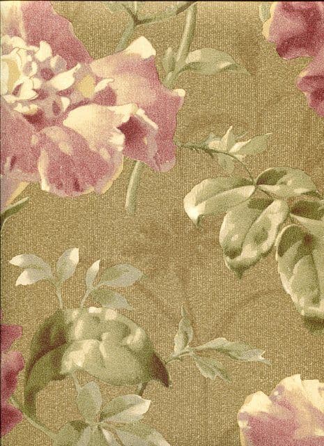 Home Wallpaper Juliana Floral 2614-21003 By Beacon House For Brewster Fine Decor