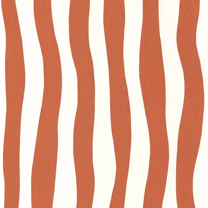 L'Ile Aux Oiseaux Wallpaper Sundae Terracotta 75912854 or 7591 28 54 By Casamance