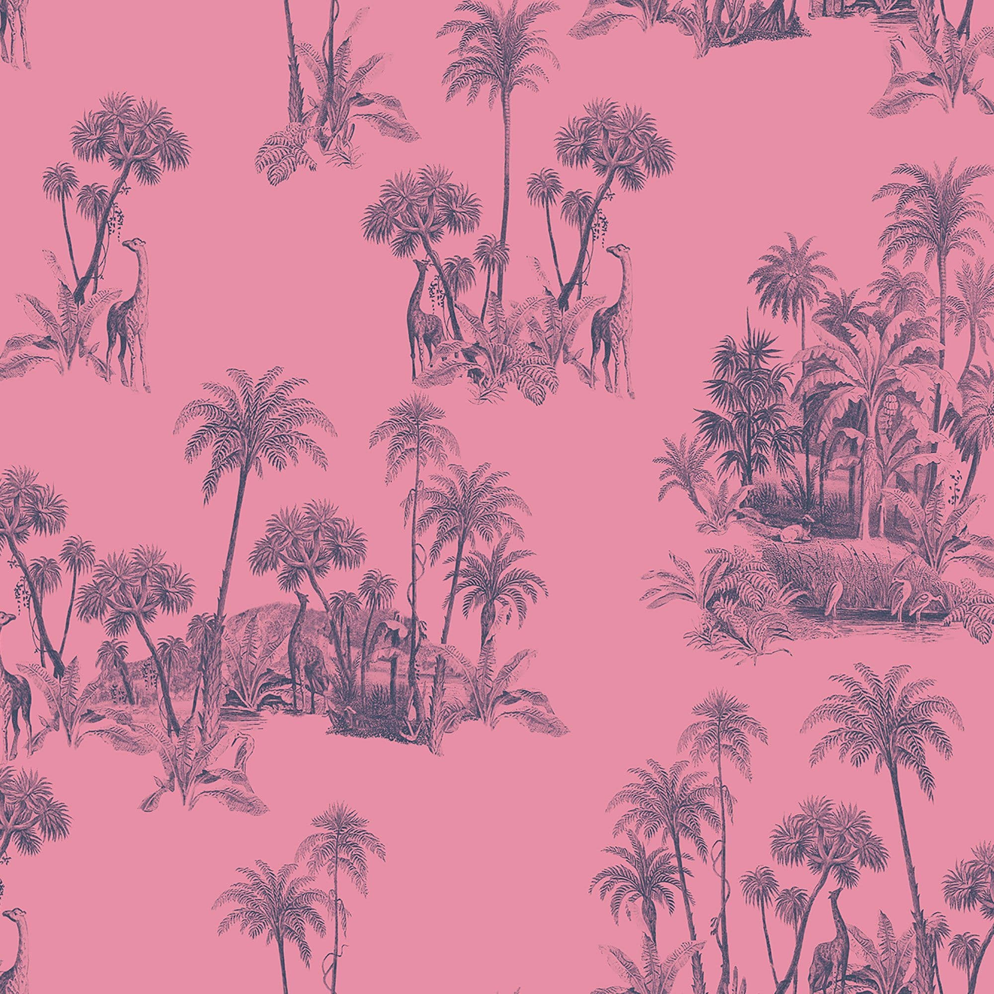 Ted Baker London Fantasia Laurel Wallpaper 12601 By Galerie