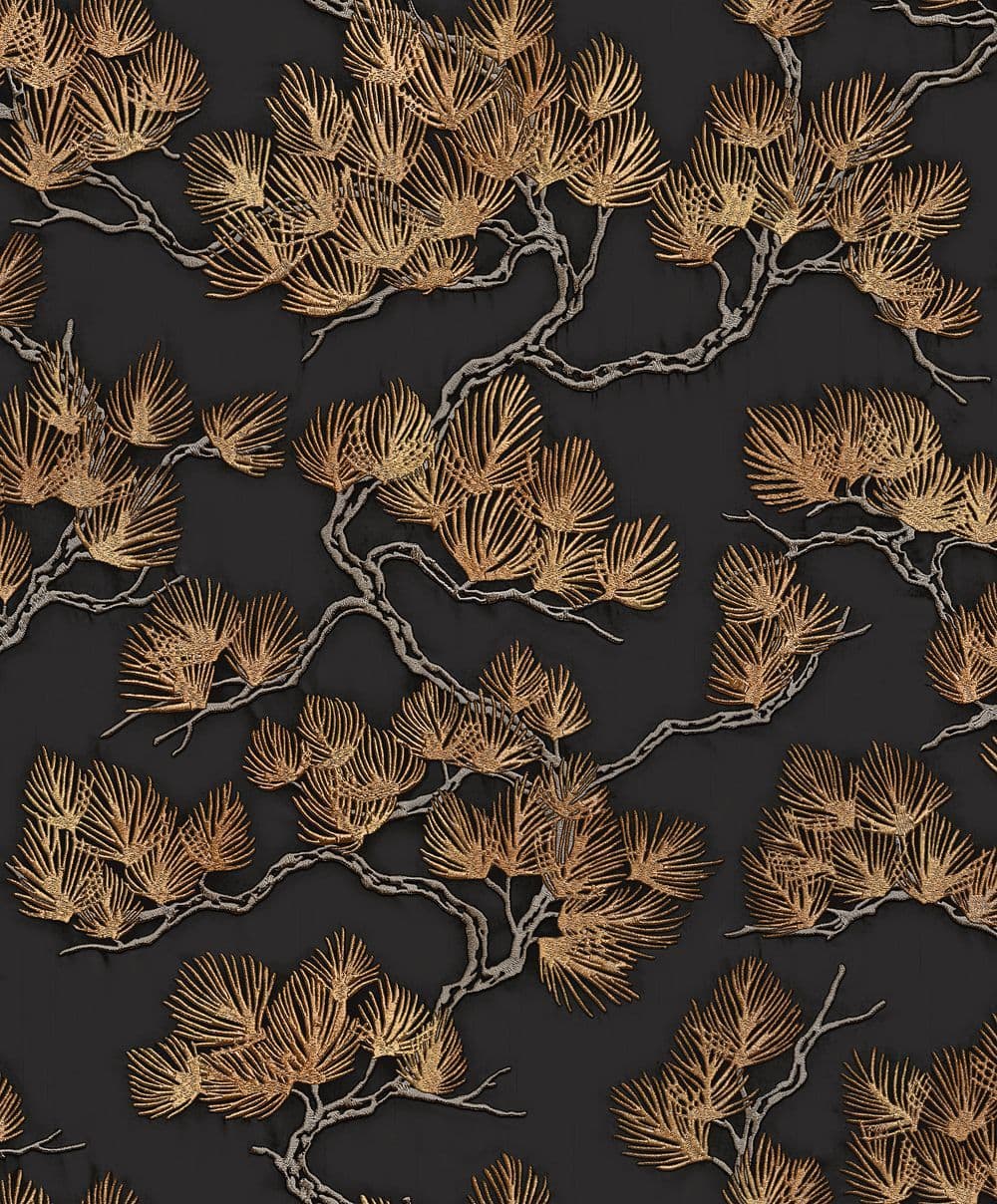 Wall Fabric Wallpaper Pine Tree WF121015 By Design id For Colemans